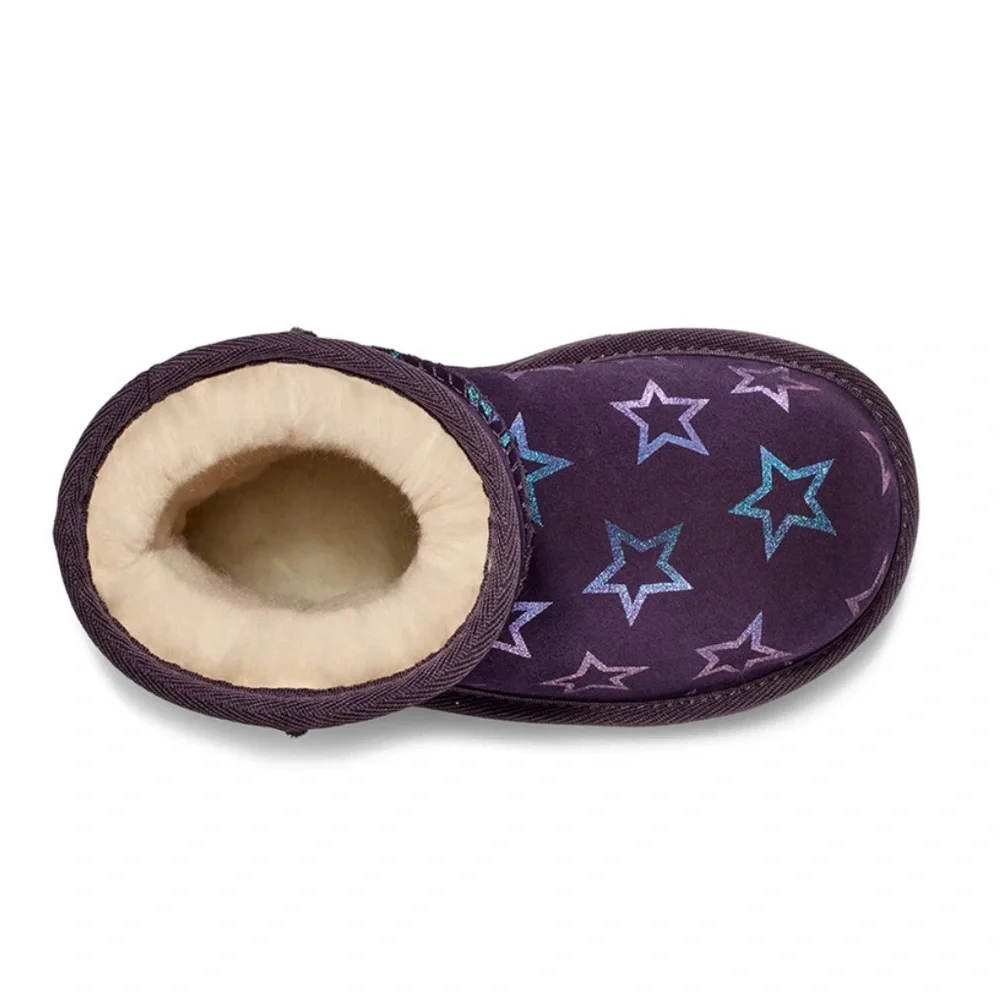 NIB UGG Classic II Iridescent Stars Boots